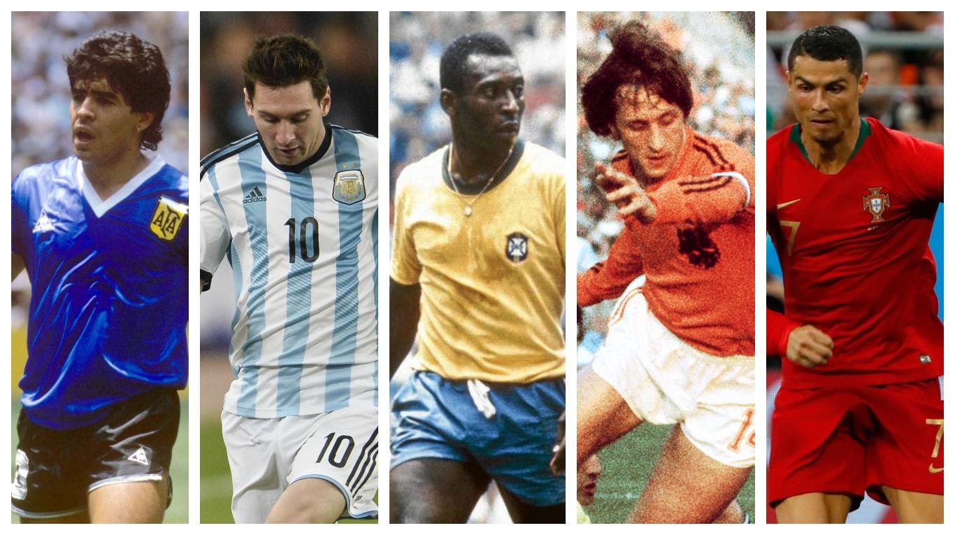 Tres Argentinos Entre Los 10 Mejores Futbolistas De La Historia