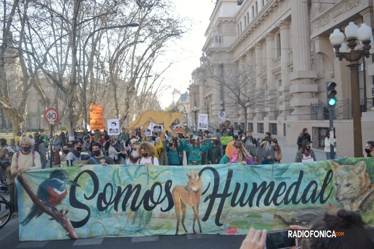 La Marcha Viboreante Por Los Incendios En Las Islas Se Hizo Sentir En