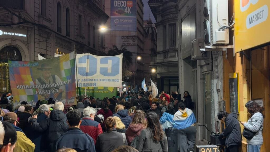 Marcha en Rosario contra la Ley de Propiedad Privada: cronograma completo